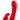 Red silicone rabbit vibrator with remote control on a white background