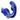 blue Revolver II Vibrating Strapless Strap On Dildo