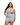 baby blue Paradise Bloom Chemise 2pc Set plus size