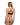 back view of black eyelash lace teddy with a plunging neckline and front hardware detail. Single string thong back.
