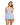 baby blue chantilly lace and mesh babydoll with chiffon skirt and plunge bralette cup. Satin trim and ribbon bow detail and matching thong included