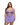 plus size lilac chantilly lace and mesh babydoll with chiffon skirt and plunge bralette cup. Satin trim and ribbon bow detail and matching thong included