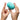 ROMP Rose Glow Clitoral Vibrator being held between two hands on a white background