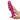 ROMP Jiggle Thrusting Vibrator – Hands-Free Suction Cup, Body-Safe Silicone held in a hand against a white background