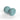Screaming O Cuties Palmy Palm Vibrator Powder Blue with power symbol on a white background