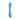 Blue silicone Selopa Dainty Dick Dildo Vibe on a white background