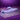Selopa Lavender Love Rabbit Vibrator on a reflective surface with a purple background