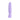 Purple silicone vibrator on a white background