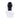 Black faux leather hood on a white bust against a white background
