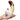 Hand holding Simply Sweet Chocolate Dipped Banana Split Silicone Dildo against a white background