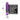 Purple lipstick vibrator with specifications listed on a white background
