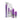 Purple Nixie rechargeable lipstick bullet toy with packaging on a white background