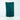 Person wrapped in a green blanket on a white background