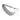 Metal chain flogger with a handle on a white background