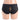 Black lace underwear on a mannequin against a white background