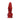 Red textured dragon dildo on a white background