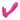Pink silicone The Royale Bunny Heat on a white background