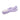 Purple silicone rabbit vibrator  on a white background