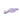 Purple sex toy with a white base on a white background