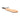 Wooden paddle with a black handle on a white background