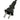 Black electrical plug on a white background