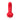 Red silicone Luv Inc Twirling Tongue Vibrator on a white background