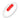 White Twirling Tongue remote with a red button on a white background