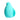 Turquoise silicone Yumi Rechargeable Finger Vibrator on a white background