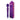 Purple massage wand with packaging on a white background