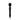 Black wand vibrator on a white background
