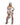 Person wearing a costume with fur accents and armor on a white background