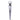White wand vibrator with a cord on a white background