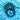 We-Vibe Pivot 2 Vibrating Couples Ring Slate with water droplets on a blue water background