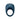 Blue silicone ring with 'we-Vibe' branding on a white background