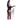 Woman wearing a black bodysuit with sheer overlay on a white background