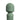 Screaming O Cuties Winny Vibrating Mini Wand Sage Green on a white background