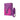 Purple and white 'Womanizer' vibe with packaging on a white background