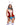 Woman wearing a bunny costume with a white background