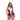 Woman wearing a bunny costume with a white background