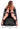 Person lying on a black bondage board with measurements indicate