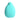 Turquoise-colored Yumi Rechargeable Finger Vibrator with a power symbol on a white background