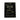 Card with Aries zodiac sign design on a black background