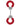 Shots Ouch Beginner's Handcuffs Furry - Red