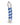 Icicles No. 5 Hand Blown Glass Massager - Clear w/Blue Swirls