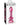 Icicles No. 82 Hand Blown Glass Butt Plug - Ribbed/Pink