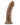 Au Naturel 8" Dildo with Suction Cup - Mocha