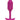 B-vibe Vibrating Weighted Snug Plug M - Rose