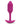 B-vibe Vibrating Weighted Snug Plug M - Rose