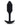 B-vibe Vibrating Weighted Snug Plug M - Black