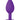 Temptasia Bling Plug with Gem Small - Purple